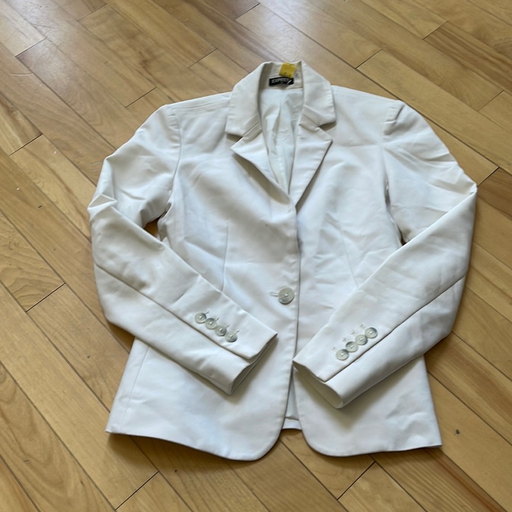 White blazer